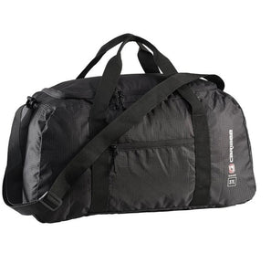 Caribee 37L Folding Travel Duffle Bag Black 1212 - Ultra Light & Compact