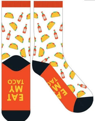 Novelty Fun Socks - Latest Craze in Socks! Eat My Taco