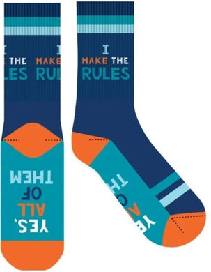 Novelty Fun Socks - Latest Craze in Socks! I Make The Rules