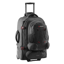 Load image into Gallery viewer, Sky Master 70L III Wheeled Hiking Travel Pack with Detachable Daypack Black - 6920
