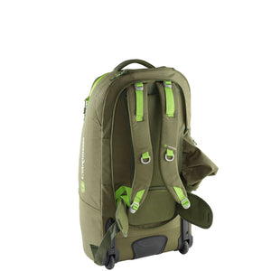 Caribee Adventure 70L Wheeled Travel Backpack Olive Green - 69121