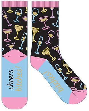 Novelty Fun Socks - Latest Craze in Socks! Cheers Bitches