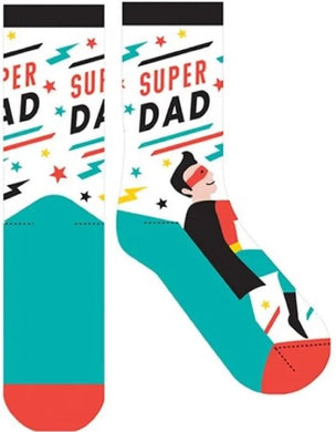 Novelty Fun Socks - Latest Craze in Socks! Super Dad