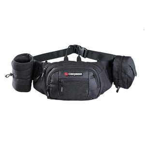 Caribee 1200 Road Runner Large Capacity Waist Bag - Dual zip Main Compartments 