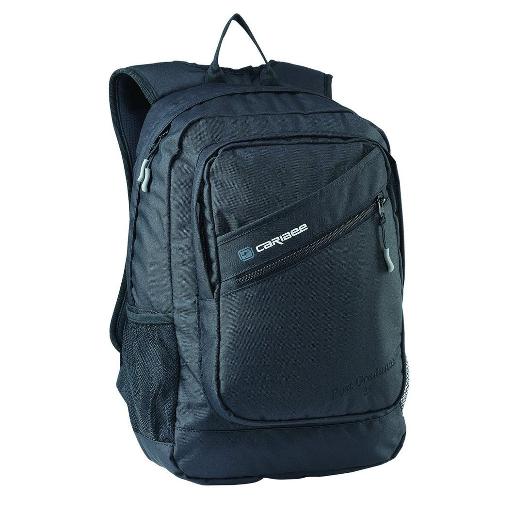 Caribee Post Graduate 25L Laptop Ready DayPack Black