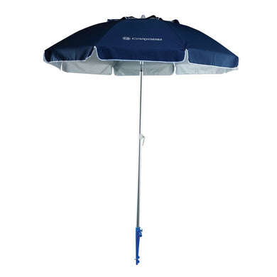 Caribee Premium Aluminium Lightweight Beach Umbrella Navy Blue - 7060