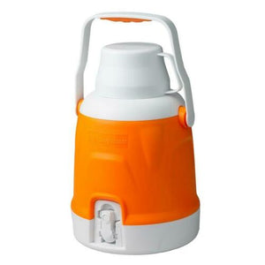 Caribee Cooler Jug 5L HI VIZ Orange/White - Great for the work Site