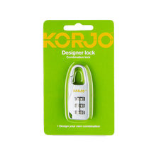 Load image into Gallery viewer, Korjo Travel Designer Combination Luggage Lock - DL24
