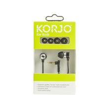 Load image into Gallery viewer, Korjo Ear Buds - Available in 4 Colours - Ideal for Travel or Home Use -   EB88
