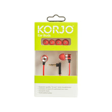 Load image into Gallery viewer, Korjo Ear Buds - Available in 4 Colours - Ideal for Travel or Home Use -   EB88
