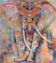 Load image into Gallery viewer, Diamond Art Kit - Elephant 40 x 50cm - Creative Arts &amp; Crafts
