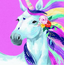 Load image into Gallery viewer, Diamond Art Kit - Unicorn 40 x 50cm - Creative Arts &amp; Crafts
