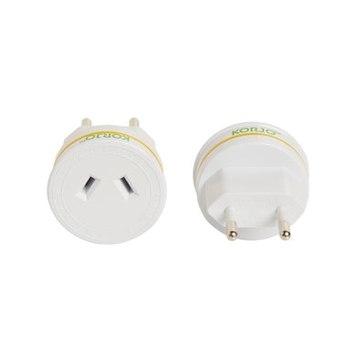 Korjo Outbound Travel Adaptor Plug for Europe(Italy/Swiss) - KAEUIS