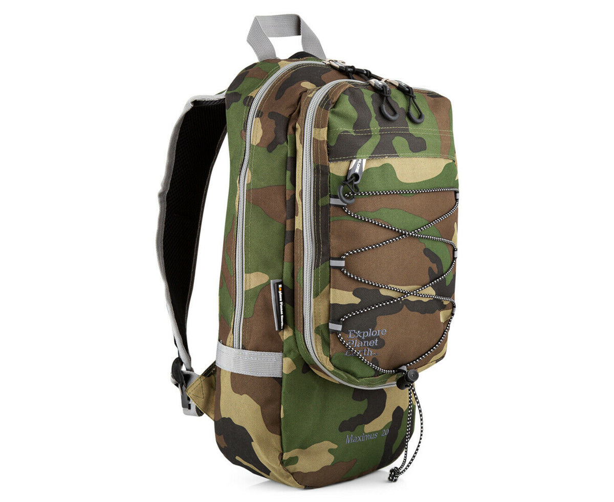 Explore Planet Earth Maximus 20L Day Pack Camo - MAX20CAM – HOME ...