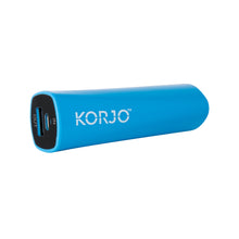 Load image into Gallery viewer, Korjo Portable Powerbank 2600mAh - Available in 3 Colours - Ideal for Travel, Office or Home  -  PB26
