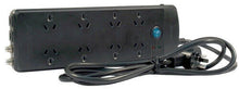 Load image into Gallery viewer, Jackson 8 Outlet Home Theatre Powerboard ,Surge Protected, Coax &amp; Data Outlets - PT8012
