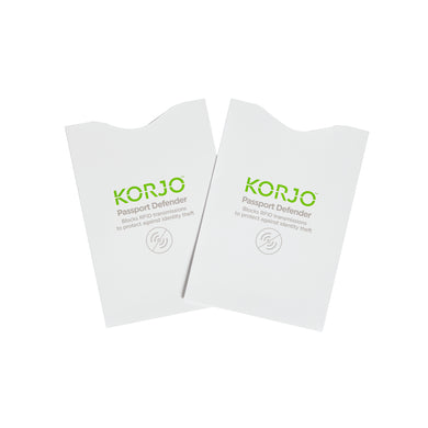 Korjo RFID Passport Defender - 2 Pack - RFIDPP2