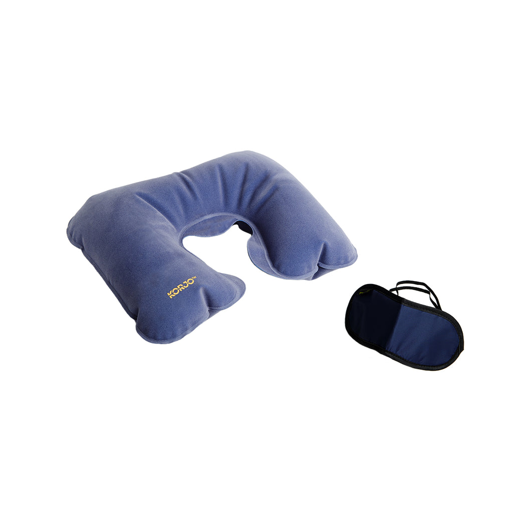 Korjo Inflatable Snooze Cushion With Sleeping Mask - SC70