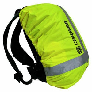 Caribee Safety Rain Shell - Hi-Vis Waterproof Cover for Backpacks - 1240