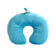 Load image into Gallery viewer, Korjo Squinchy Travel Pillow Striped - Blue-  SQ006BLU. Ideal for Any Trip.
