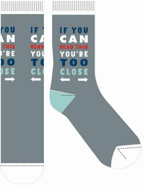 Novelty Fun Socks - Latest Craze in Socks! Too Close