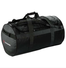 Load image into Gallery viewer, Caribee Kokoda 65L Water Resistant Duffle Bag- Black - Great for Camping/4WD
