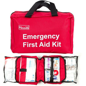 Merrits Deluxe 300 Pce Emergency First Aid Kit - Ideal for Travel, Offices, Schools, Home