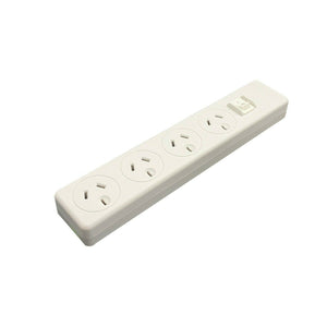 Jackson Powerboard 4 Outlet with Surge, Master Switch, 3 Mtr Lead - PT4113